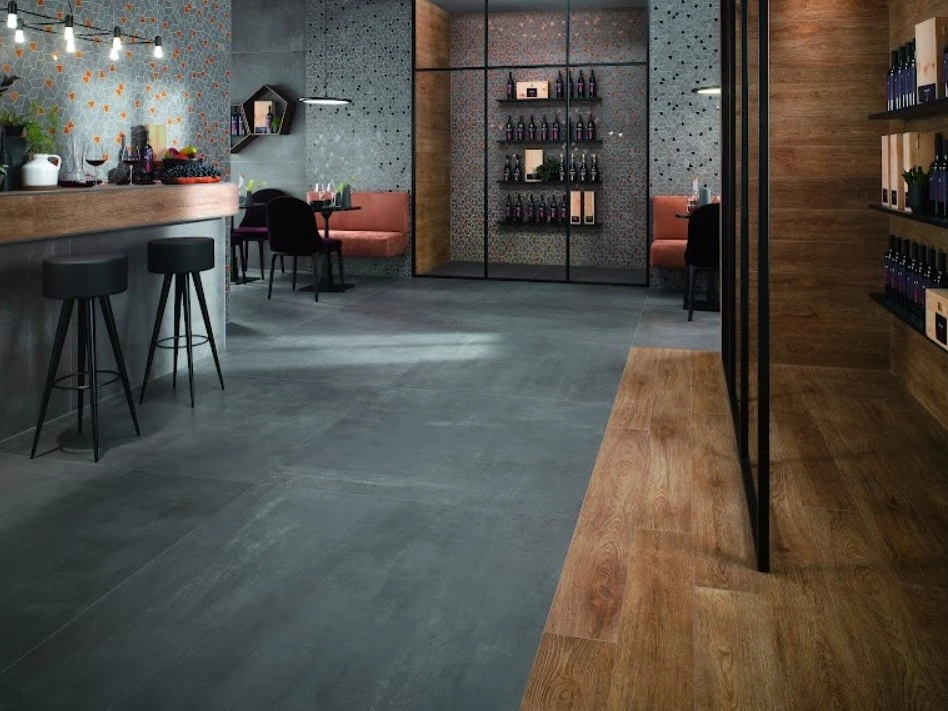 Keramische Tegel Ceramica Lastra Boost Smoke 120 x 120 x 2 cm - Afbeelding 4